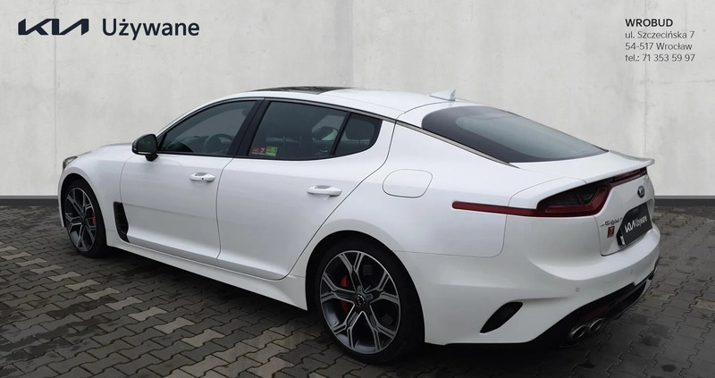 Kia Stinger cena 182900 przebieg: 49580, rok produkcji 2020 z Wrocław małe 352